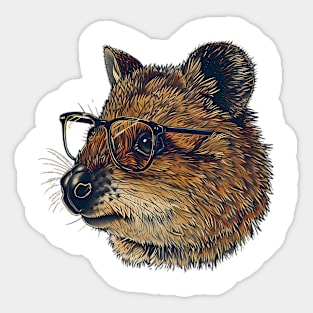 Quirky Quokka: The Visionary Vandal Sticker